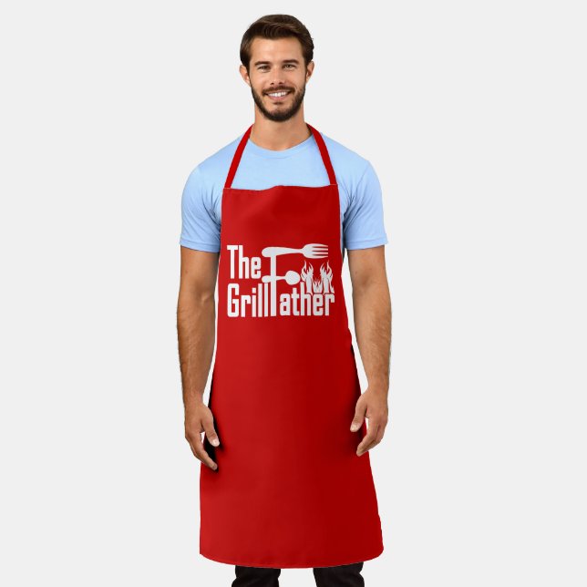 Grill Father Apron (Worn)