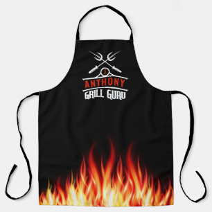 Grill Guru Personalized Apron Barbeque Master