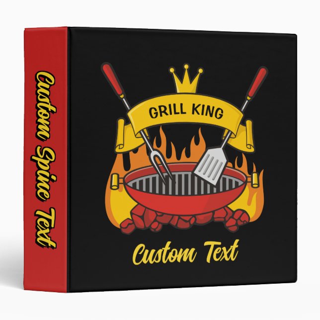 Grill King Binder (Front/Spine)