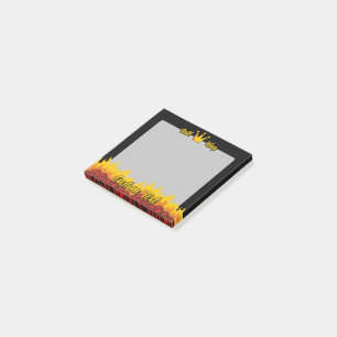 Grill King Crown Post-it Notes