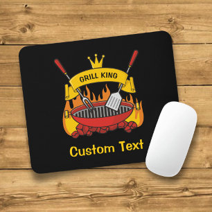 Grill King Mouse Pad