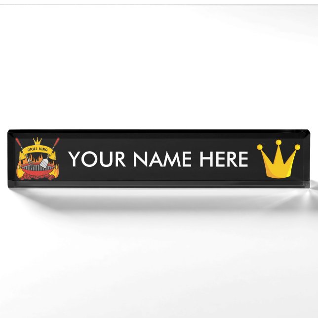 Grill King Nameplate (Front)