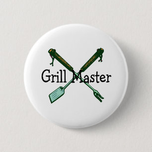 Grill Master 2 Inch Round Button