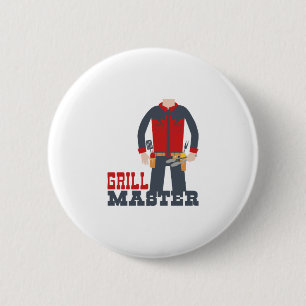 Grill Master 2 Inch Round Button
