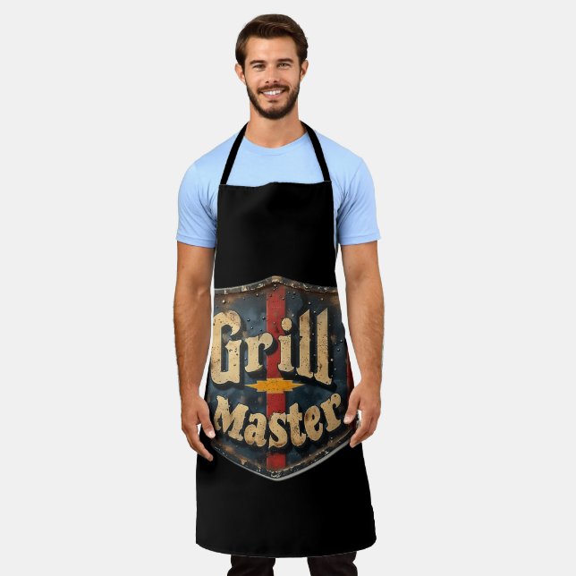 "Grill Master" Apron (Worn)