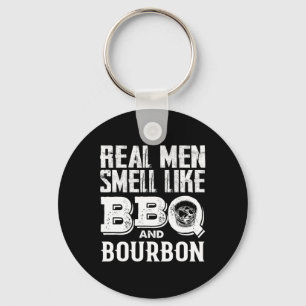 Grill Master Chef Grilling Barbecue Lover Bbq And Keychain