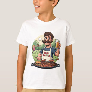 Grill Master Dad Best Dad Ever Father's Day T-Shirt