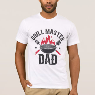 Grill Master Dad – Funny BBQ Father's Day Gift T-Shirt
