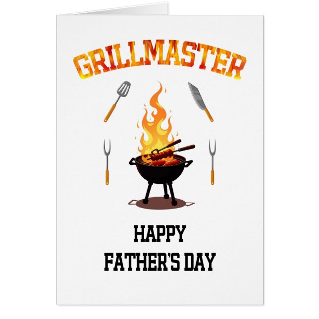 Grill Master Fête des pères (Devant)