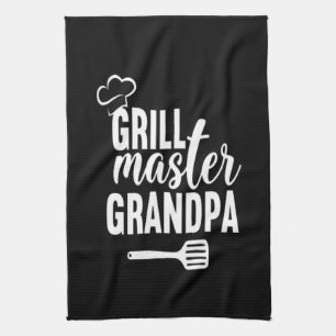 Grill Master Grandpa Serviette de cuisine
