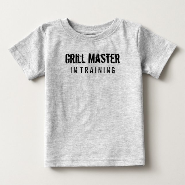 Grill Master in Training Baby T-Shirt (Front)