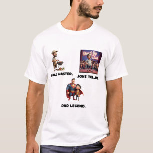 Grill Master. Joke Teller. Dad Legend. T-Shirt