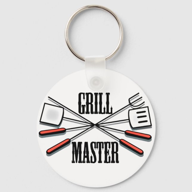 Grill Master Keychain (Front)