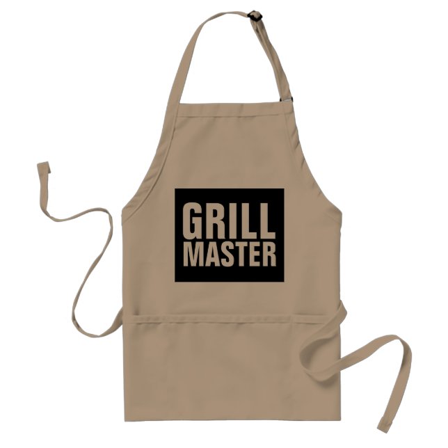 GRILL MASTER Kitchen Aprons (Front)