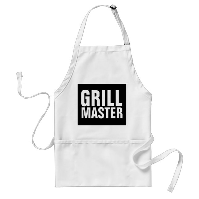 GRILL MASTER Kitchen Aprons (Front)