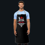 Grill Master - Personalize Custome Text Apron<br><div class="desc">Add a name or custom text to personalize. Perfect for anyone who loves baking or cooking.</div>