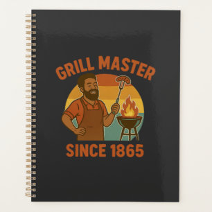 Grill Master Since 1865 Juneteenth BBQ Heritage Planner