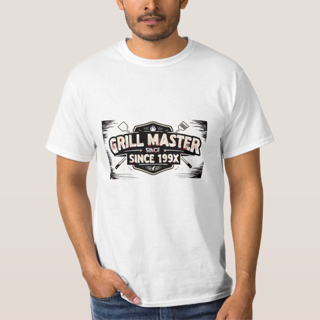 Grill Master Since [Year] T-Shirt (Front)