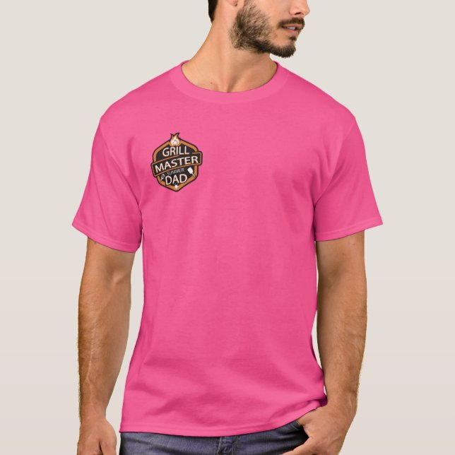Grill Master Summer Dad Tee (Front)