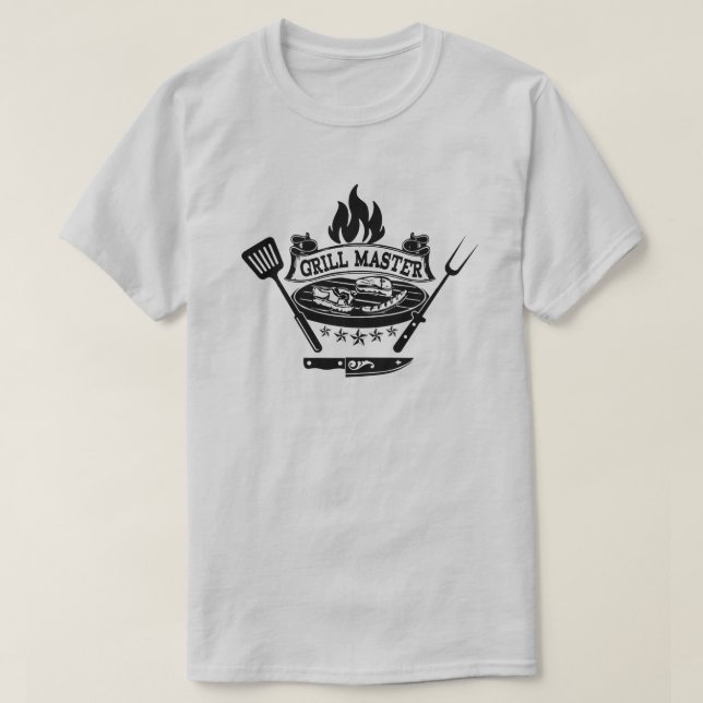 Grill Master T-Shirt (Design Front)