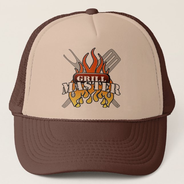 Grill Master Trucker Hat (Front)