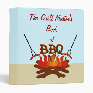 Grill Master's Outdoor BBQ Recipe Binder