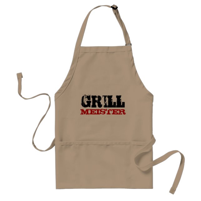 Grill meister apron | beige (Front)