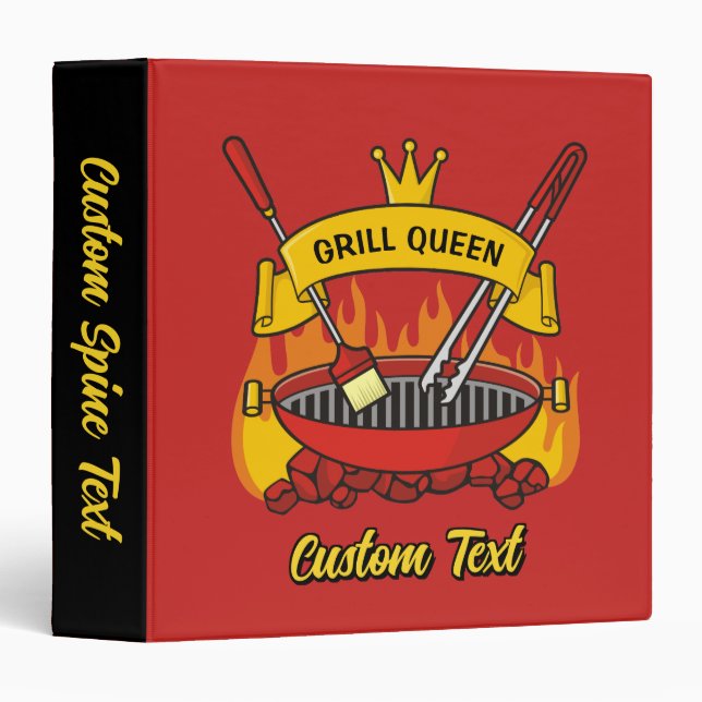 Grill Queen Binder (Front/Spine)