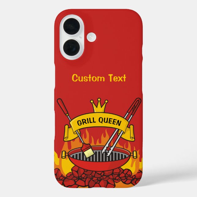 Grill Queen Case-Mate iPhone Case (Back)