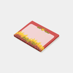 Grill Queen Crown Post-it Notes