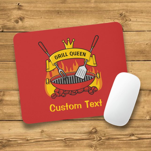 Grill Queen Mouse Pad (Creator Uploaded)