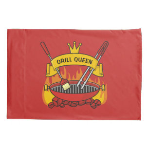 Grill Queen Pillowcase