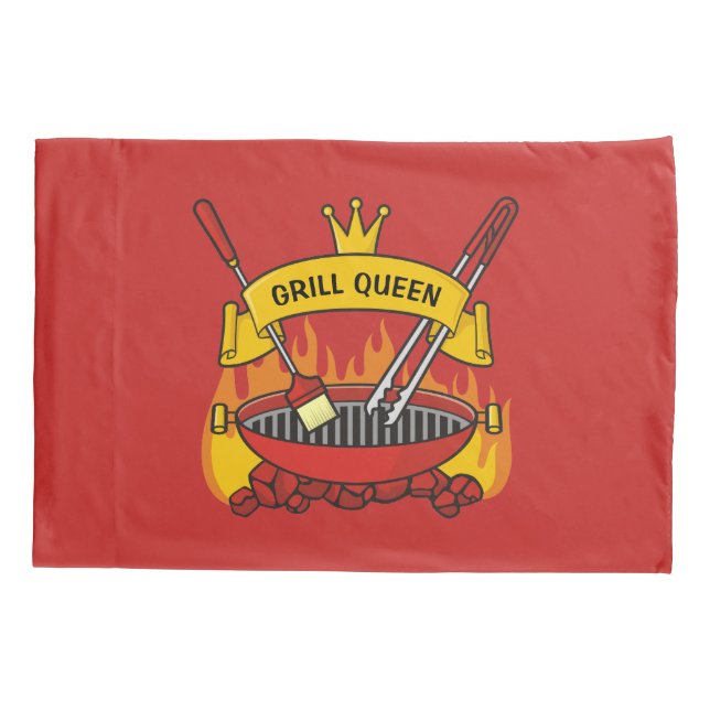 Grill Queen Pillowcase (Back)