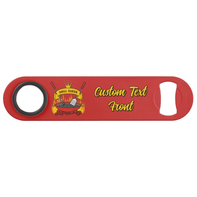 Grill Queen Speed Bottle Opener (Front (Horizontal))