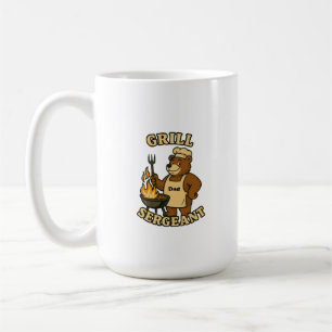 Grill Sergeant Bär Design für Papa Coffee Mug