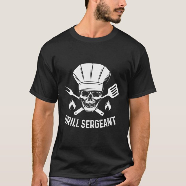 Grill Sergeant T-Shirt (Front)