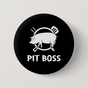 Grill Smoker Pit Boss Meat Lover Bbq Grilling 2 Inch Round Button