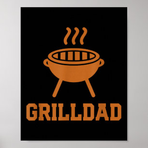 Grilldad Barbecue Grill Daddy Master Bbq Smoker Ch Poster