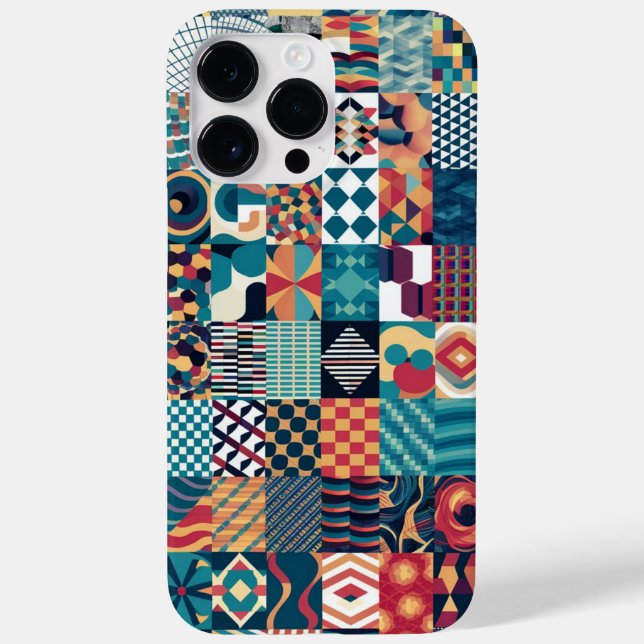 Grille artistique Collage iPhone / coque ipad (Verso)