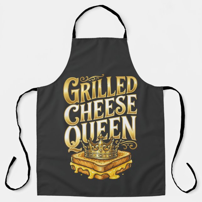 Grilled Cheese Day Apron (Front)