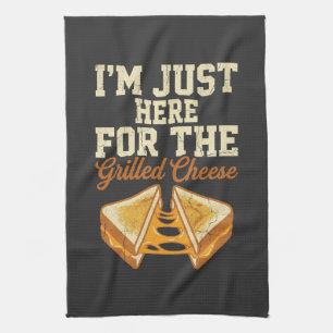 Grilled Cheese Day Kitchen Towel