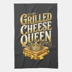Grilled Cheese Day Kitchen Towel