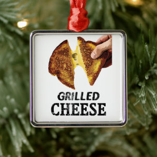 Grilled Cheese  Metal Ornament