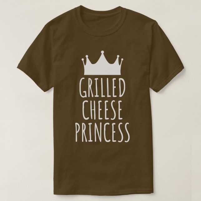 Grilled Cheese Princess T-Shirt (Design Front)