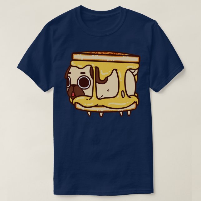 Grilled Cheese Puglie T-Shirt (Design Front)