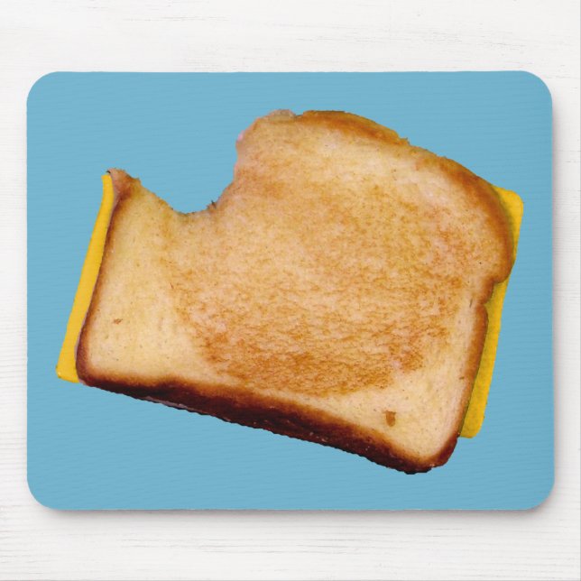 Grilled Cheese Sandwich Mouse Pad (Front)