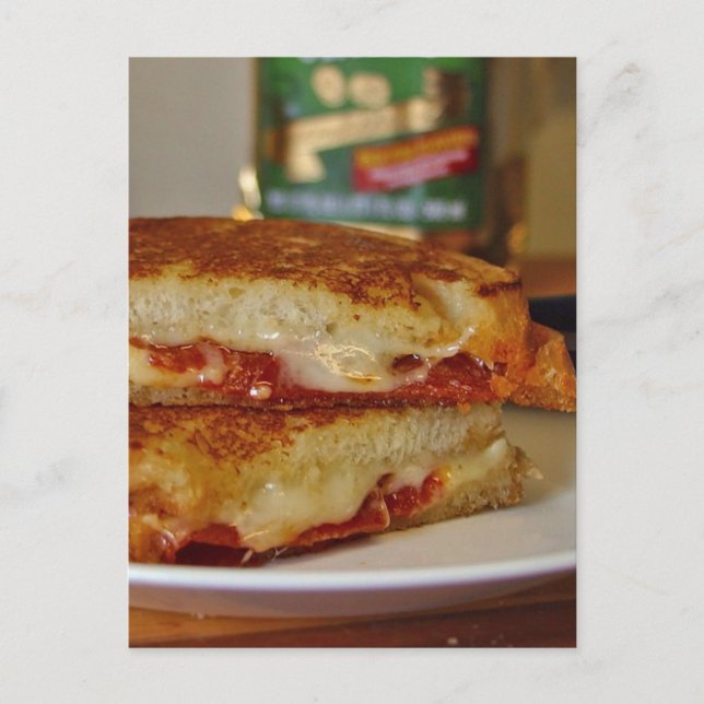 Grilled Cheese Sandwiches Postcard (Front)