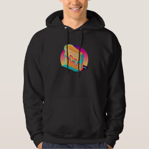 Grilled Cheese Vaporwave Style Vintage Aesthetic Hoodie