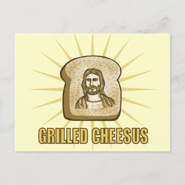 Grilled Cheesus postcard (Front)