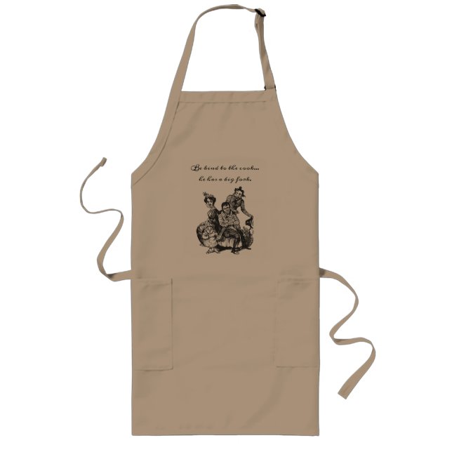 Griller's Creepy Vintage Family Apron (Front)